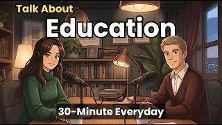 How to Talk About Education System | 30-Minute English Conversation Every Day | 1000 Active Words