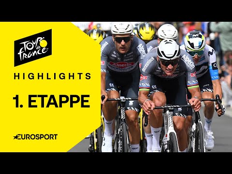 Tour de France 2025 | 1. Etappe | Highlights deutsch | Radsport