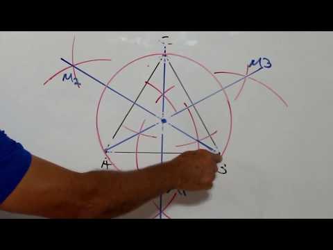 Mediatriz y Circuncentro de un triángulo - MartinMáticas
