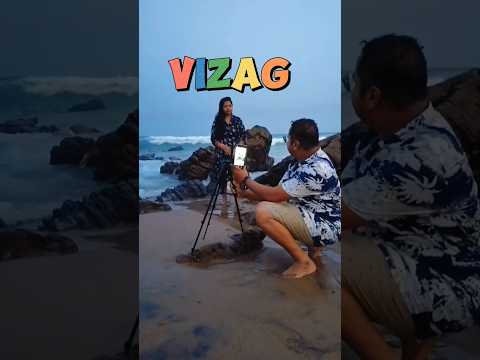VIZAG Seabeach me Photo shoot #viral #shortsvideo