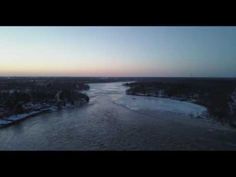Drummondville aerial view