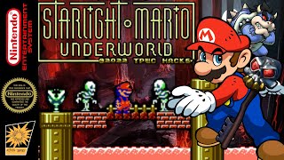 Starlight Mario: Underworld - Hack of Super Mario Bros. [NES]