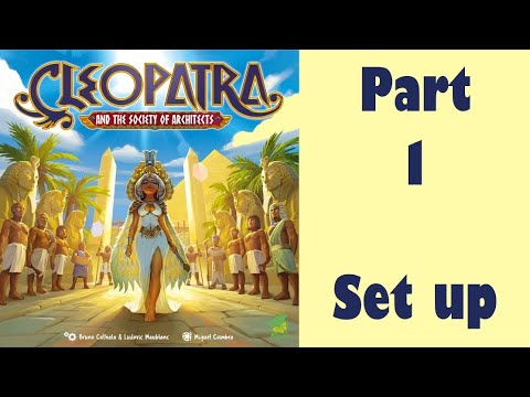 Cleopatra and the Society of Architects - set up tutorial