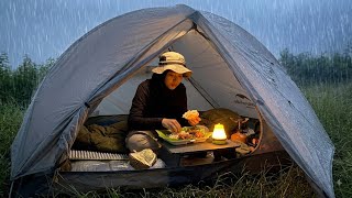 Download lagu SOLO CAMPING HUJAN DERAS | BERTEDUH DI DALAM TENDA, MAKAN ENAK SAAT HUJAN • SUARA ALAM mp3