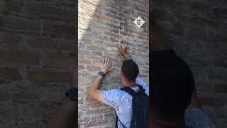 Tourist carves fiancee’s name into Rome’s Colosseum