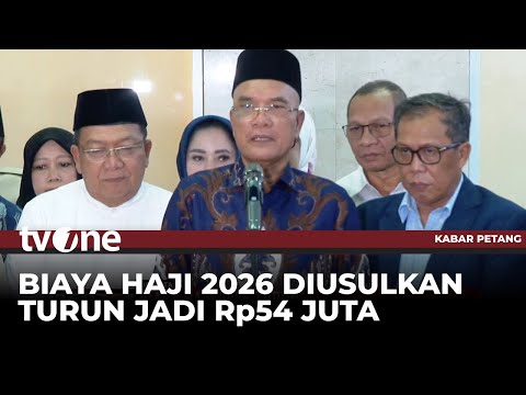 Pengumuman! Biaya Haji 2026 Turun, Jemaah Bayar Rp54 Juta | tvOne