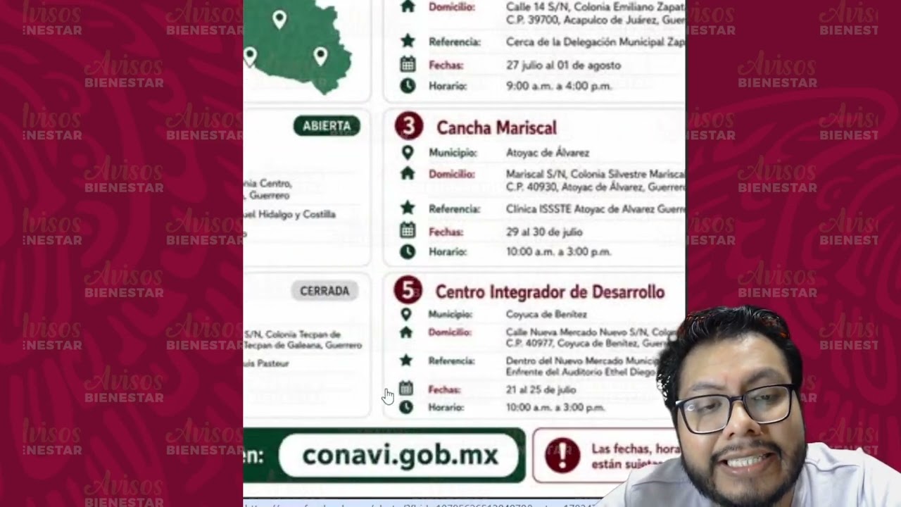 aqui estan los modulos de vivienda para el bienestar guerrero, si quieres hacer tu registro en 2026