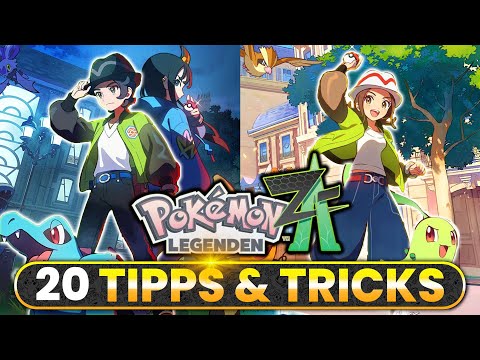 20 TIPS & TRICKS for BEGINNERS in Pokemon Legends ZA!