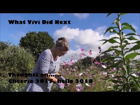 Thoughts on......cheerio 2017, hello 2018.