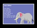 Oom Olifant - Kinderrympies in Afrikaans