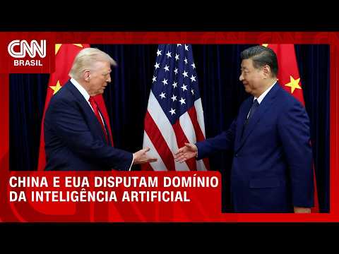 China e EUA disputam domínio da inteligência artificial; veja análise | CNN PRIME TIME