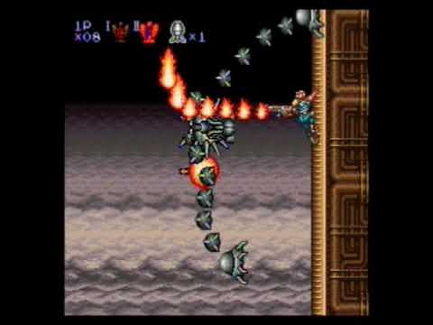 Contra III: The Alien Wars (Stage 3 - Hard Difficulty - No Damage)