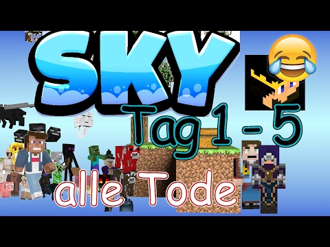 Minecraft Sky Tag 1-5 Highlights - alle Tode - MPZ