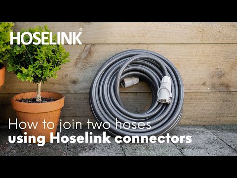 How to join two hoses using Hoselink connectors