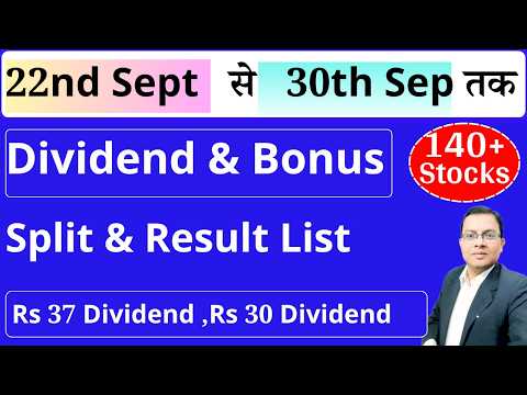 Top 140 Dividend stocks ,Bonus & Split I Upcoming dividend I Upcoming Bonus I SAIL I IRCTC I INFOSYS