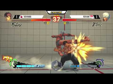 Fuudo (Fei Long) vs Xian (Elena) - #FinalRound18 #USF4 - Winners Finals
