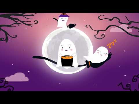 Halloween Lullaby / Sleep Music / Friendly Ghosts Make Pumpkin Soup / Halloween Theme Bedtime Music