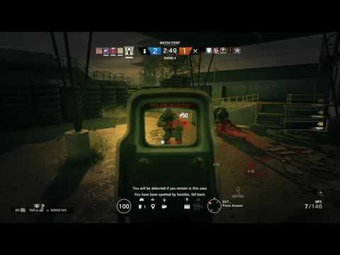 Great Valkyrie Runout  -Rainbow Six Siege Random & Awesome Moments