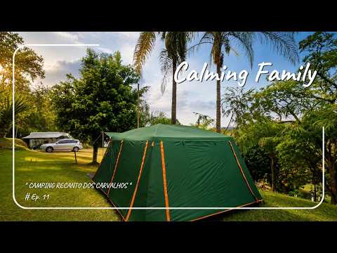 ACAMPAMOS no Recanto dos Carvalhos, em São Lourenço – MG!