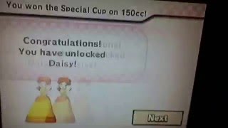 Mario Kart Wii Unlocking Daisy And Dry Bowser