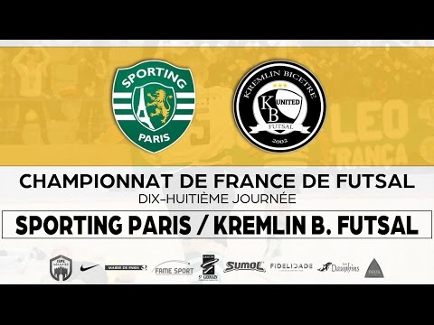 Sporting Paris - KB Futsal 11/03/17