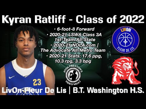 Kyran Ratliff (LivOn-Fleur De Lis/Booker T. Washington 2022 F) - Spring + Junior Season Highlights