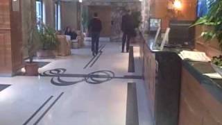 Grand Hotel Bonanno, Pisa:  Breakfast buffet + lobby