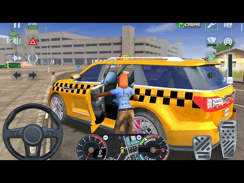 4x4 Luxurious SUV Uber Driving In Los Angeles - Taxi Sim 2020 - Android Gameplay
