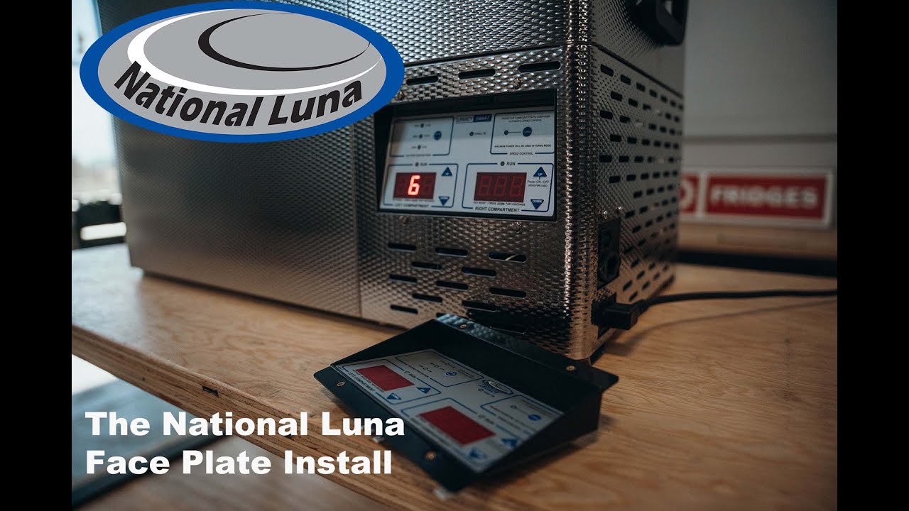 National Luna Smart fridge faceplate