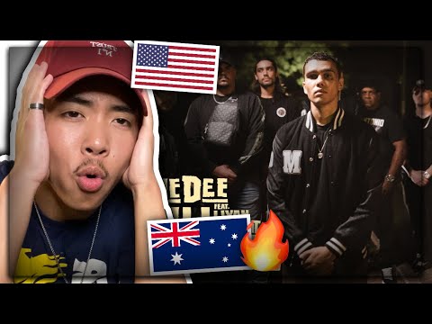 Kobie Dee - Still Standing ft. Liyah Knight AMERICAN REACTION! Australian Rap Drill US / USA REACTS