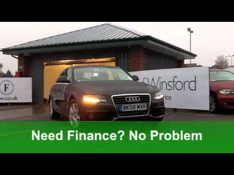 USED AUDI A4 DIESEL SALOON (2008) 2.0 TDI 143 SE 4DR - BK58MXR