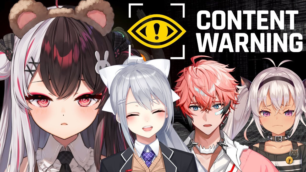 【Content Warning】突然募集して集まったメンバー　@１募集【樋口楓/夜見れな/魔使マオ/赤城ウェン/にじさんじ】