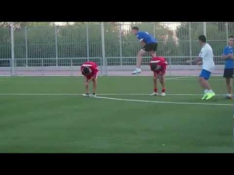 Entrenamiento del Atlético Atalaya Juveniles