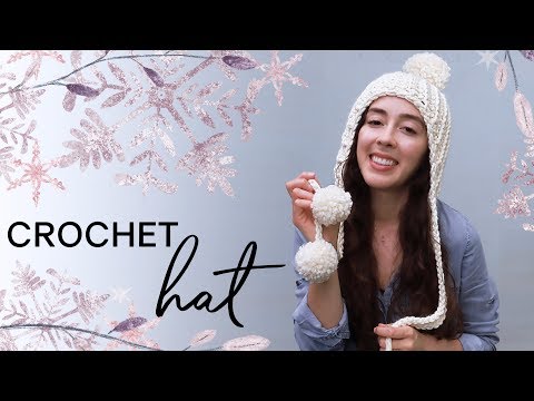 How to Crochet a Hat for Winter — EASY for Complete...