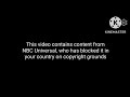This Video Contains Content From NBC Universal