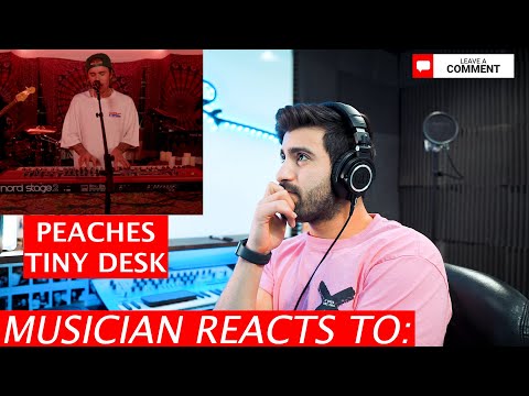 Justin Bieber - Peaches (Tiny Desk) - Musician's Reaction