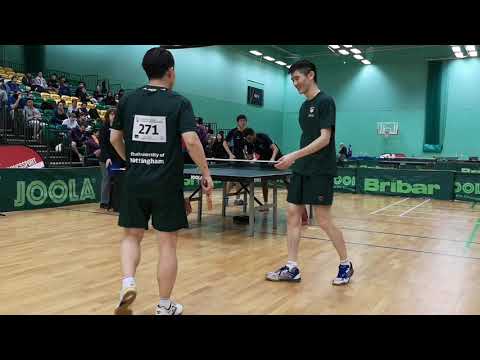 BUCS Table Tennis Championships 2019-20 Men's Doubles Semi Finals