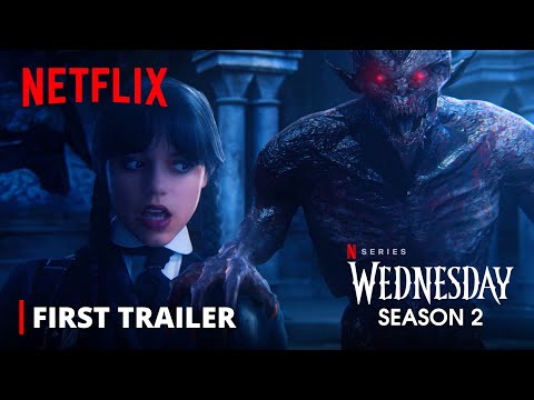 Wednesday Addams | Season 2 | First Trailer | Jenna Ortega | Netflix