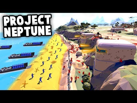 INCREDIBLE D-DAY MAP! Project Neptune Invasion of Normandy! (Ravenfield Best Mods Gameplay)
