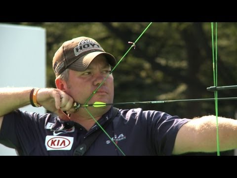 Reo Wilde v Peter Elzinga – compound men semifinal | Tokyo 2012 Archery World Cup Final
