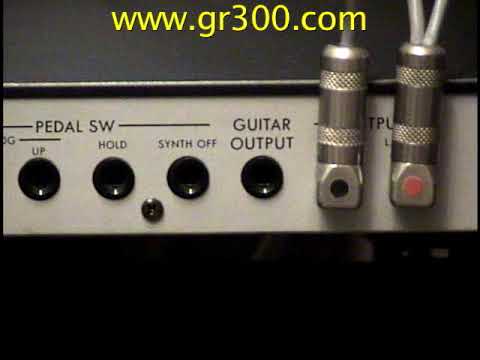 Korg Z3 Vintage FM Guitar Syntheizer - Rear Panel Connections