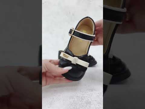 Туфли для девочки на лепучке нарядные на липучке стелька кожаная с супинатором Размеры 26,28 - фото 1 - id-p2558793700