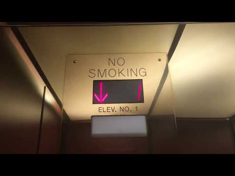 Otis/Marshall traction elevators - Craig Hall - University of Pittsburgh - PA