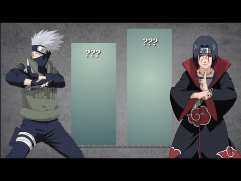 KAKASHI VS ITACHI POWER LEVELS