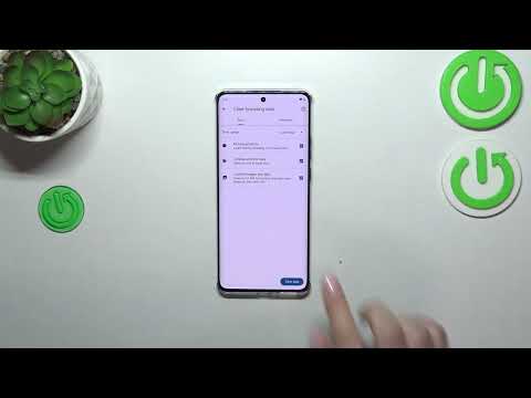 How to Clear the Browsing Data on MOTOROLA Edge 40 - History, Credentials, Cookies & Cache
