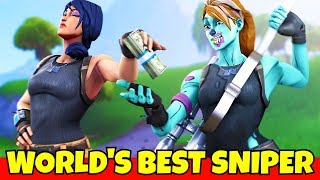 I paid the worlds best sniper to play with me... (carried me)