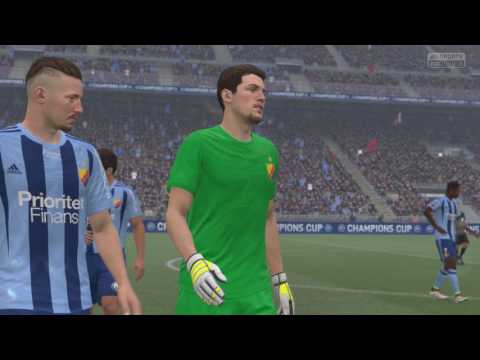 Djurgårdens IF vs Bayer Leverkusen - 2-0 - Champions Cup Final (Fifa 17, Career Mode)