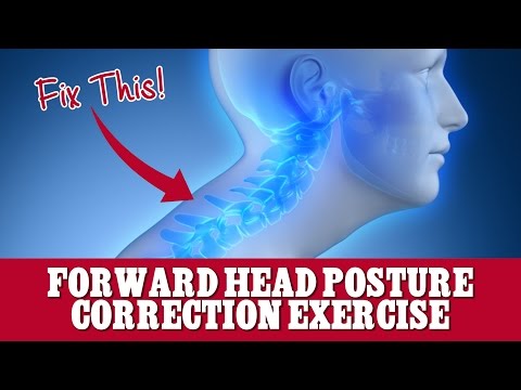 Forward Head Posture Correction Exercise - FIX Ugly Texting Neck
