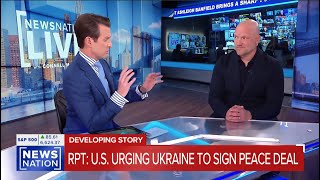 NEWSNATION NOW: NOVEMBER 21, 2025 - US URGING UKRAINE TO SIGN PEACE DEAL