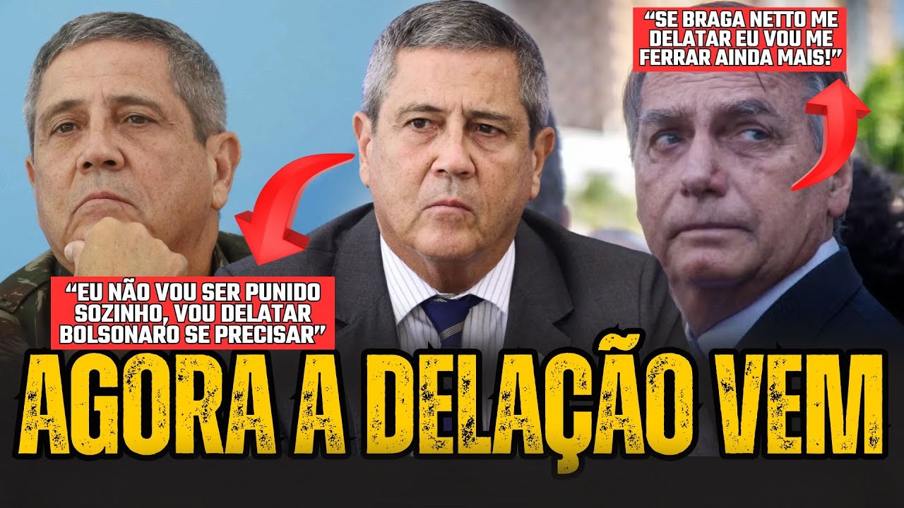 FUGA DE EDUARDO BANANINHA REVOLTA BRAGA NETTO E DELAÇÃO AGORA PODE SAIR! GENERAL SE SENTIU TRAIDO